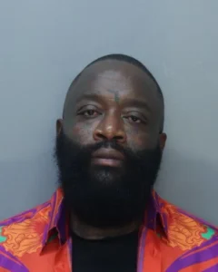 Rick Ross arrested in Miami Beach on domestic-violence battery charges 2 Rick Ross mugshot legal name is William Leonard Roberts